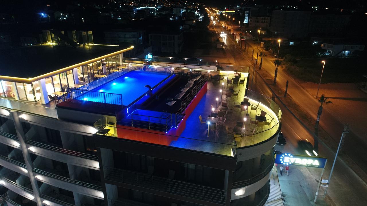 Hotel Evropa Ulcinj Bagian luar foto